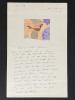 Brief von Paul Klee an Will Grohmann